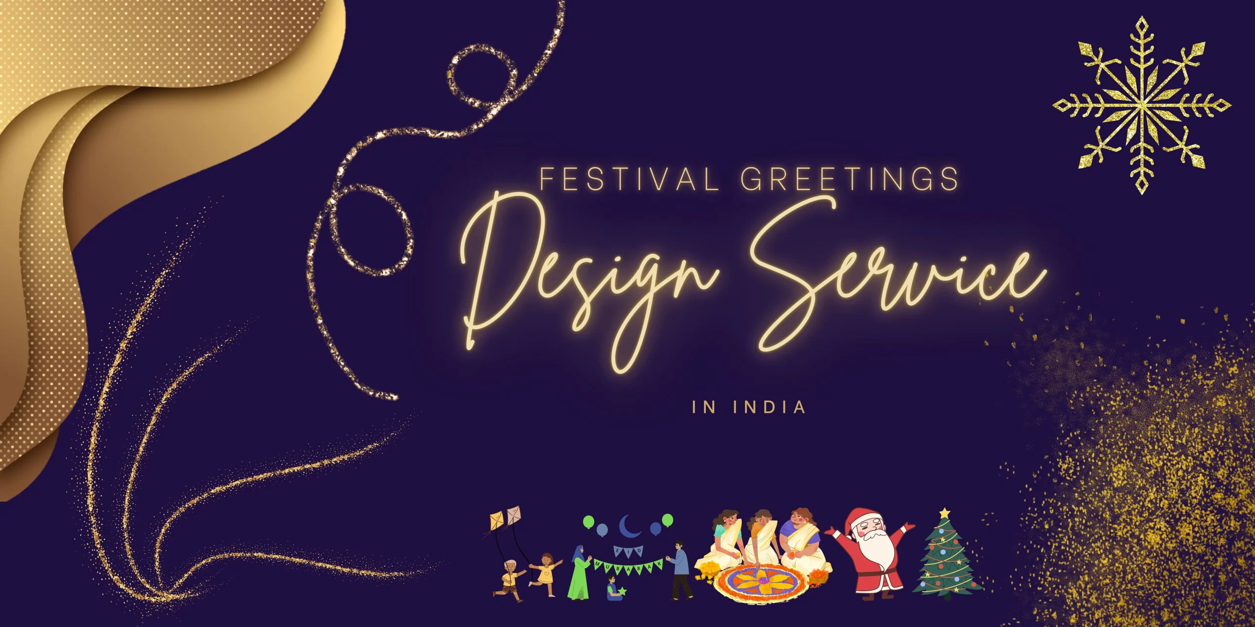 Festival Greeting Design Service in India