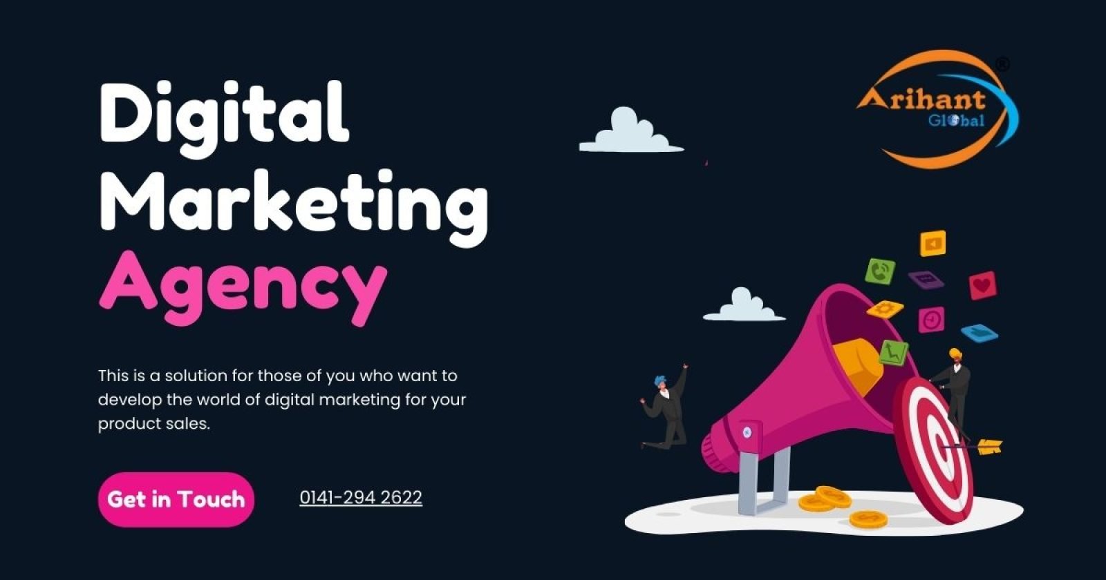 Digital Marketing Agency in Jaipur: Arihant Global