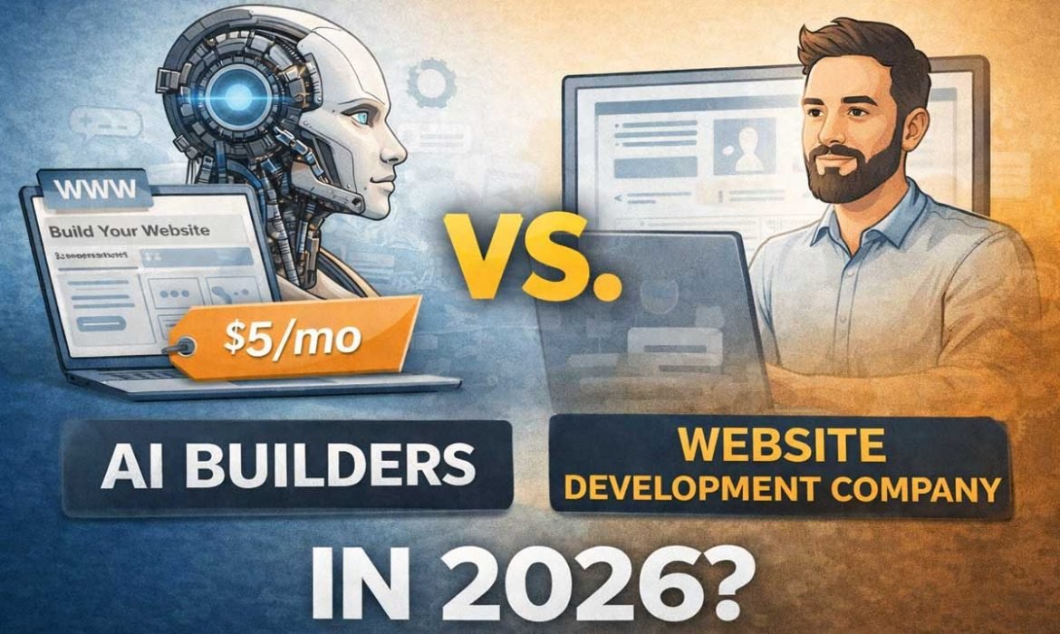AI Builders vs. Hiring a Website Development Company in 2026: Identifying Your Business’s Breaking Point