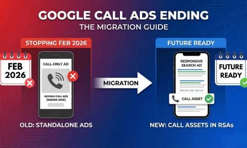 Google Call Ads Ending in 2026: The Migration Guide by the Best Google Ads Agency in Jaipur