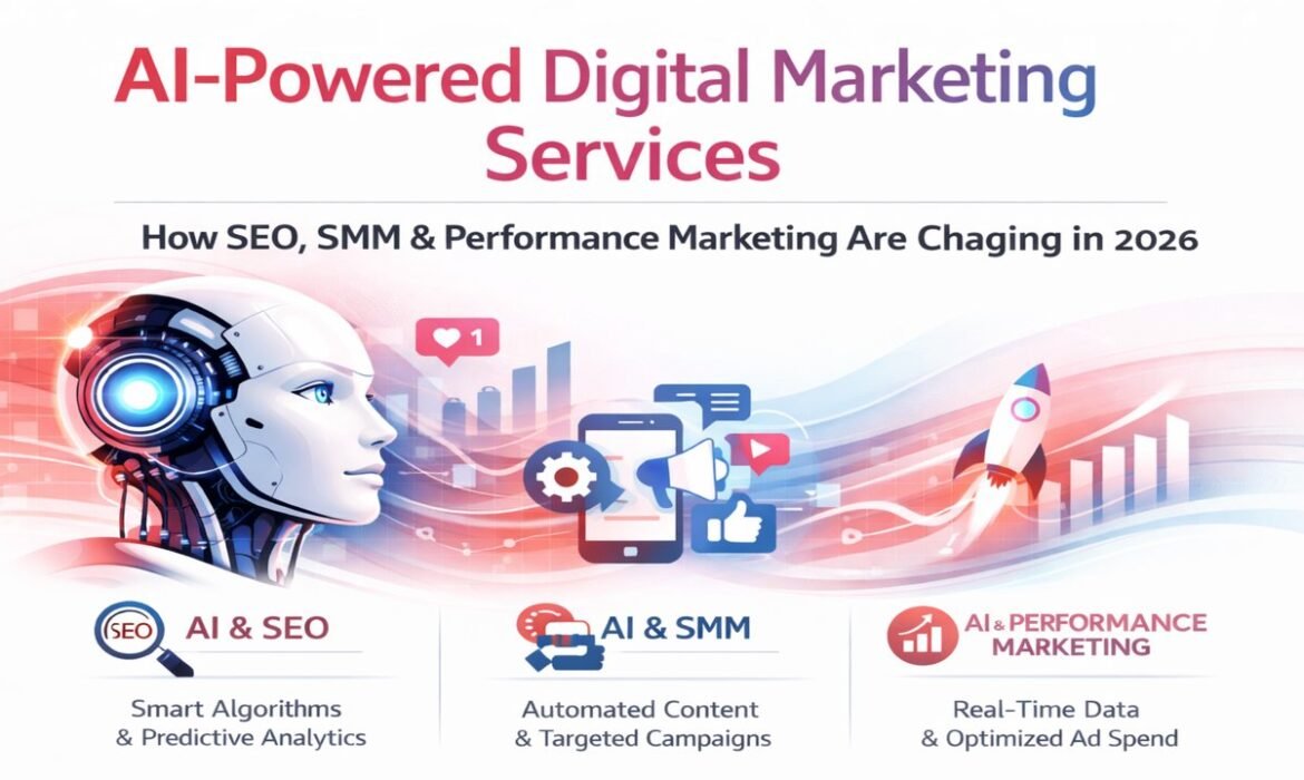 AI-Powered Digital Marketing Services: How SEO, SMM & Performance Marketing Are Changing in 2026