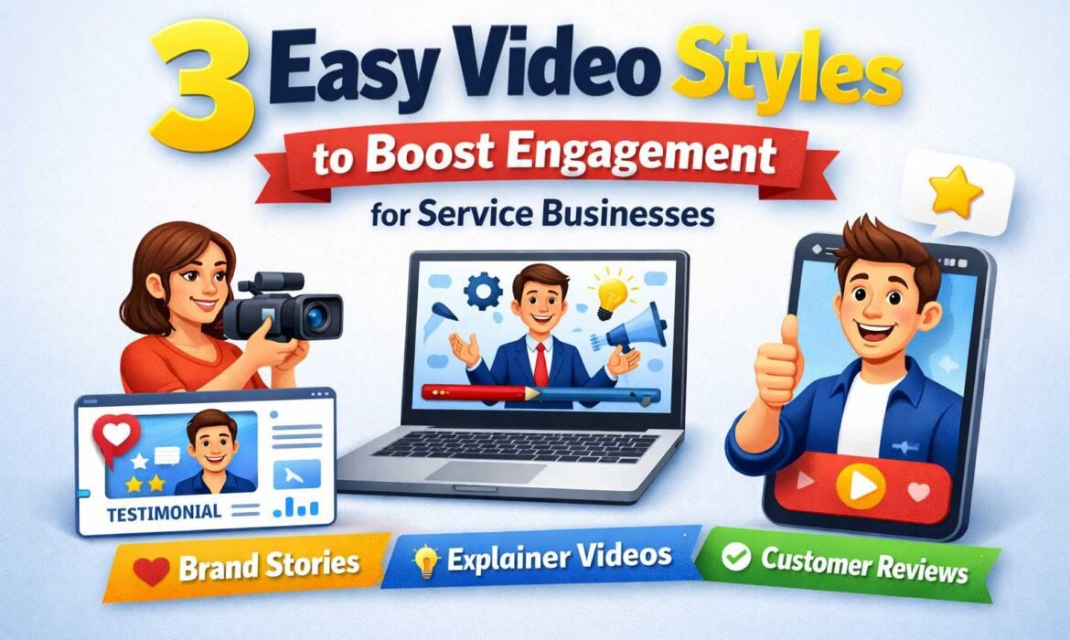 3 Video Styles to Boost Engagement for Service Businesses