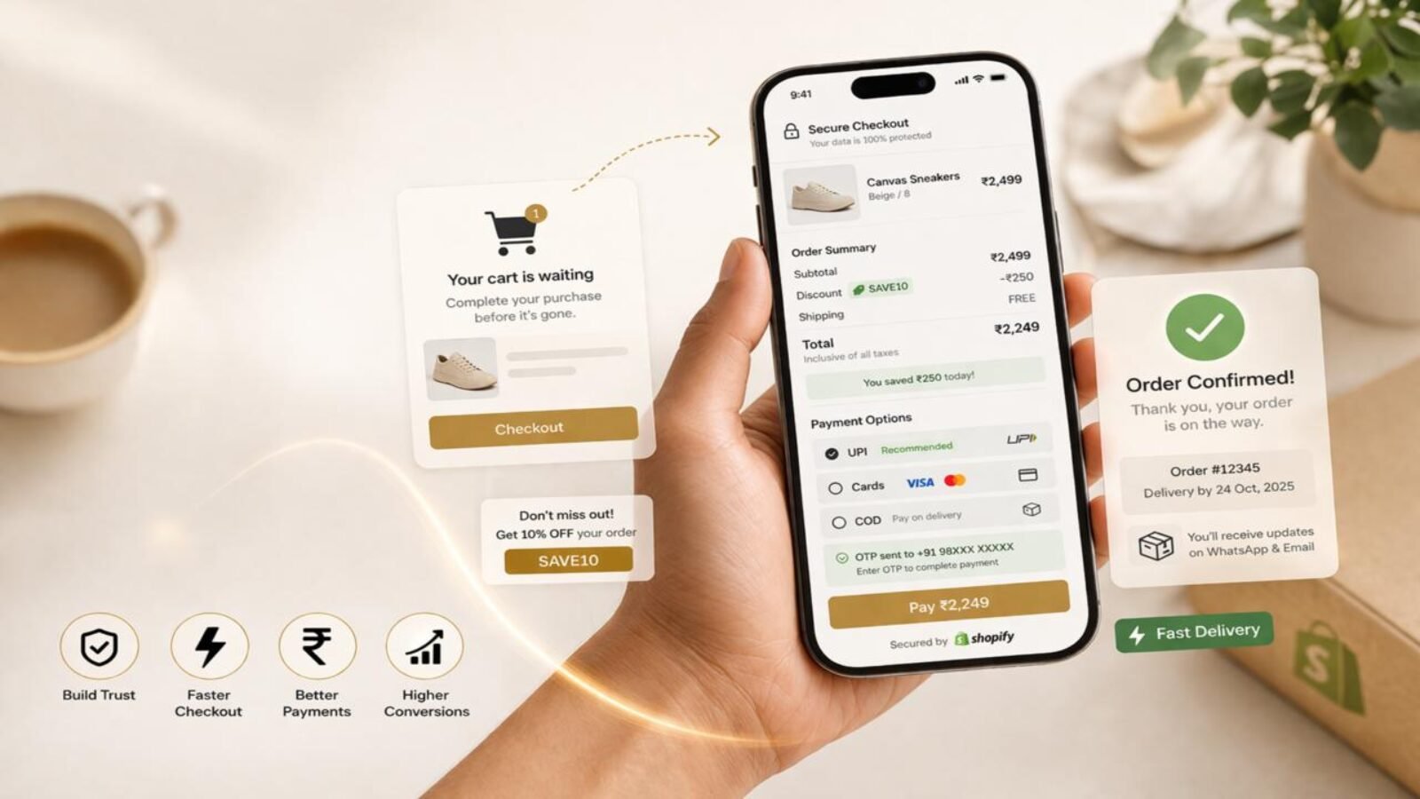 How to Reduce Cart Abandonment on Shopify India (2026)