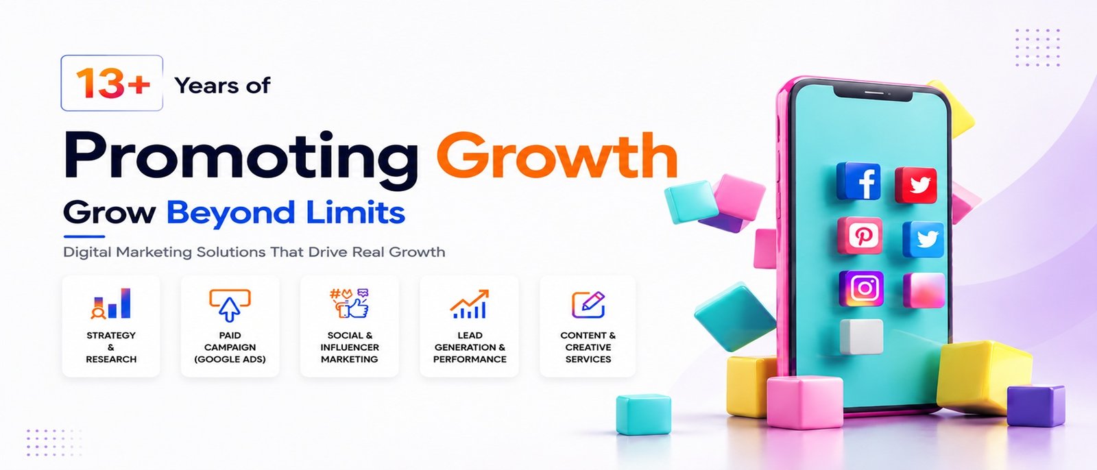 Digital Marketing Agency India offering SEO, PPC, social media marketing, content marketing, branding, and lead generation services to accelerate business growth.
