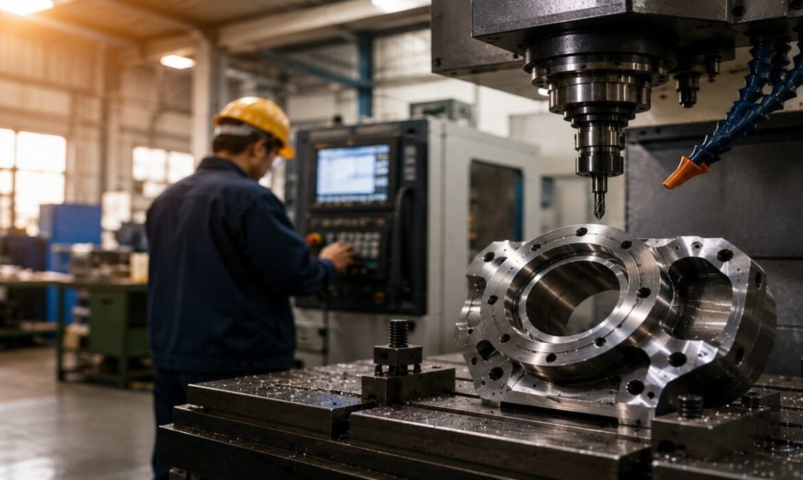 Google Ads Services by Arihant Global helping a manufacturing company generate qualified B2B leads through PPC campaign optimization in a CNC manufacturing facility.