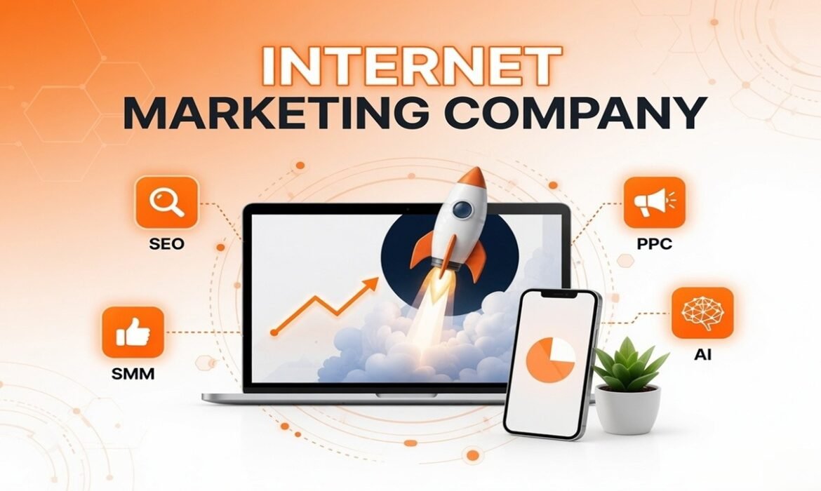 Internet Marketing Company in India offering SEO, PPC, Social Media Marketing, AI-powered marketing, and digital growth solutions for businesses.