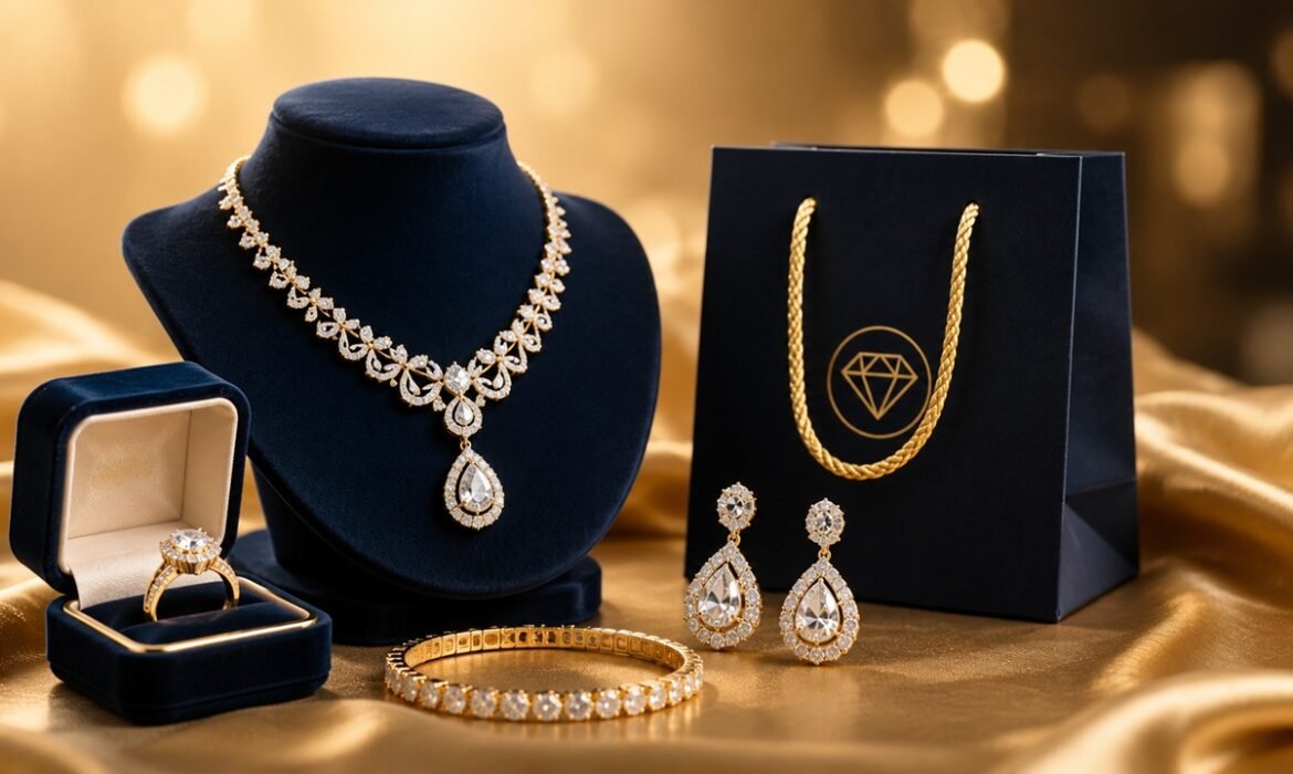 Jewellery SEO case study featuring a premium jewellery ecommerce website and luxury jewellery collection