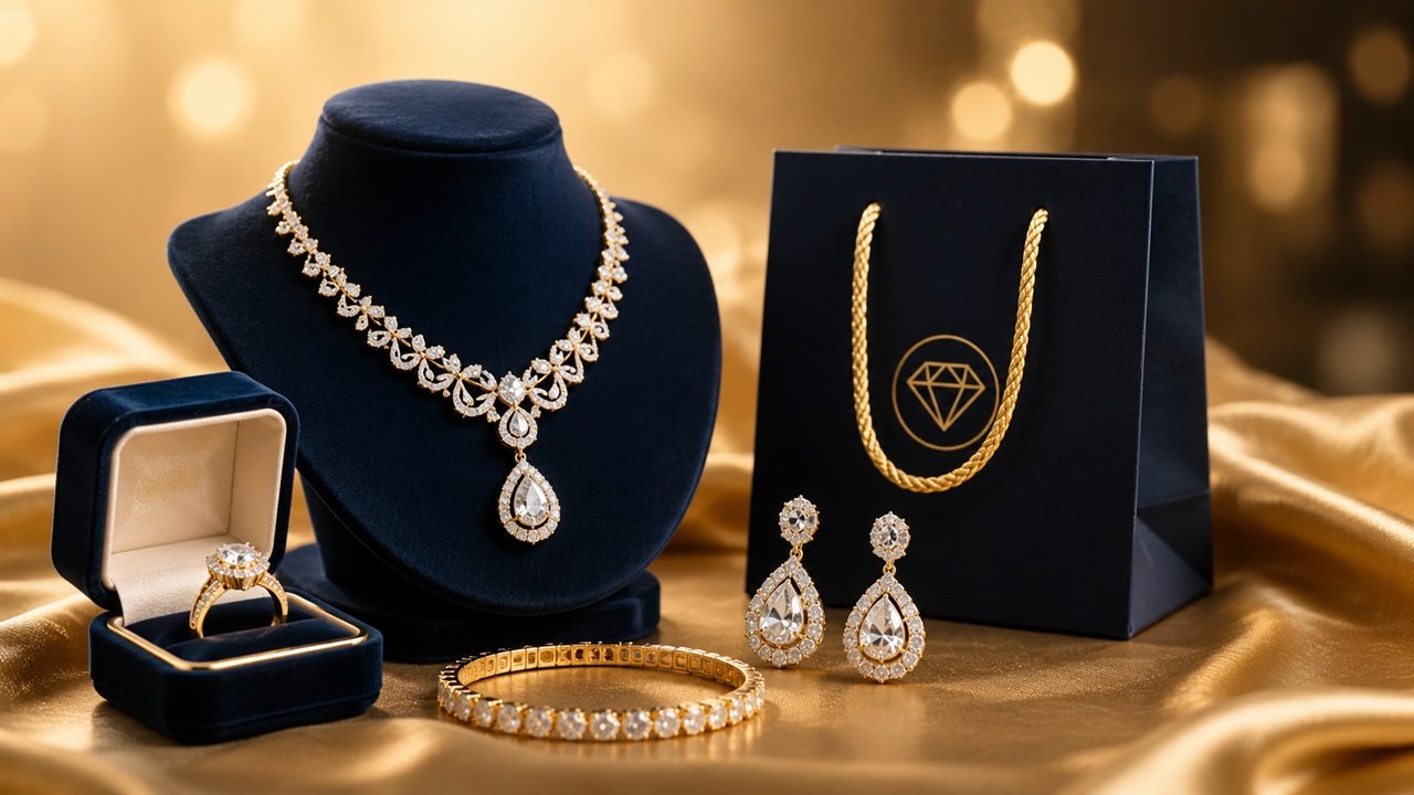 Jewellery SEO case study featuring a premium jewellery ecommerce website and luxury jewellery collection