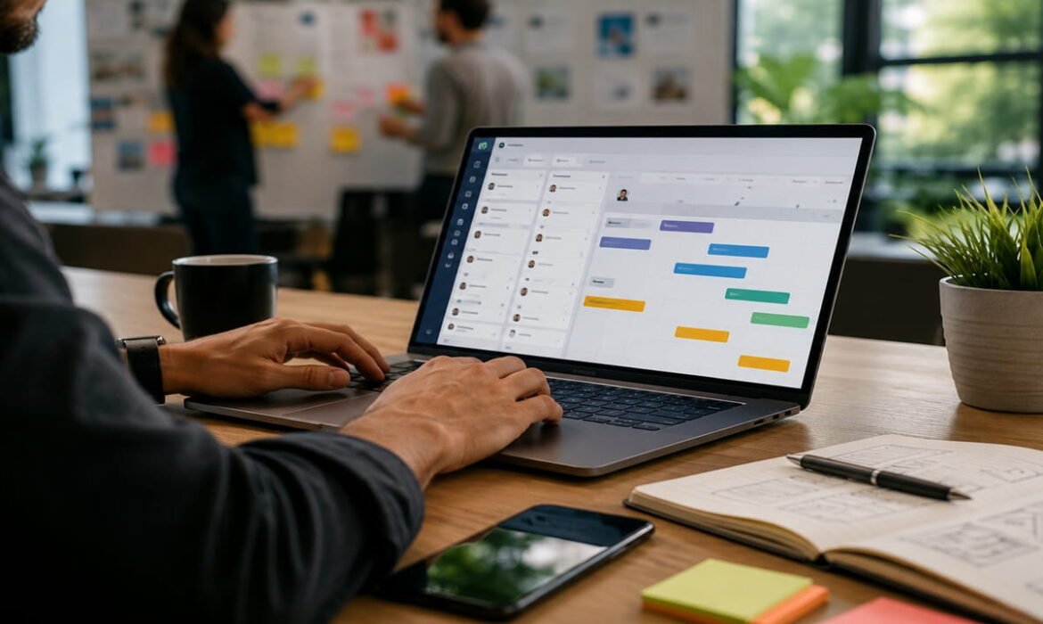 B2B SaaS project management platform for creative agencies showing demo funnel optimization, paid acquisition growth, qualified lead generation, and improved demo booking performance.
